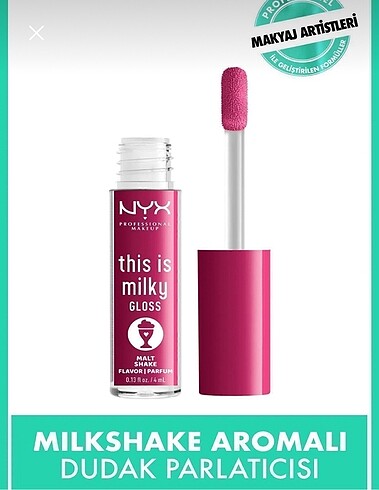Nyx this is milky gloss dudak parlatıcısı