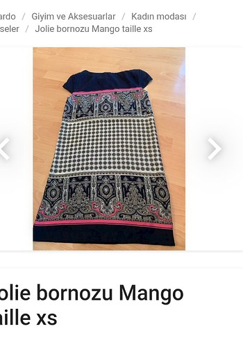 Çok Renkli Kadın elbise - Görsel 5