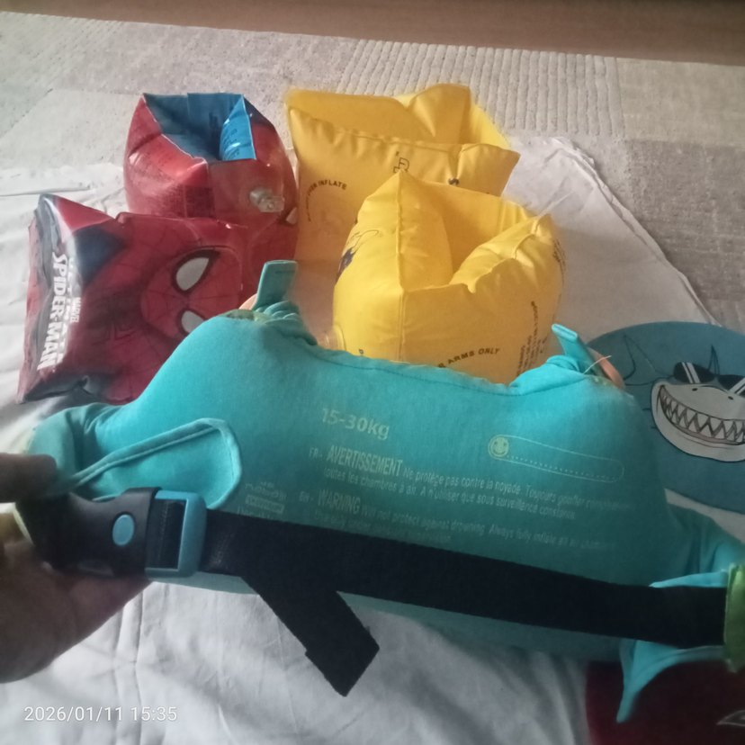 Çocuklar için Renkli Şişme Kolluk Seti toplu fiyat - Görsel 5