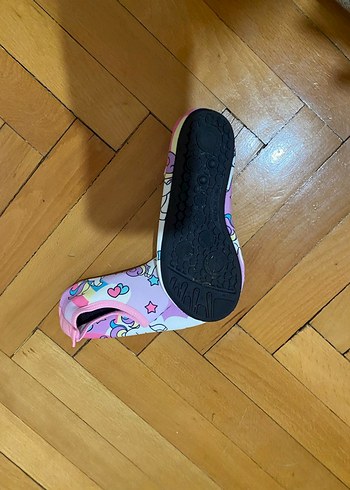 Kız Çocuk Unicorn Baskıli Terlik - Görsel 2