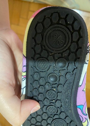 Kız Çocuk Unicorn Baskıli Terlik - Görsel 3