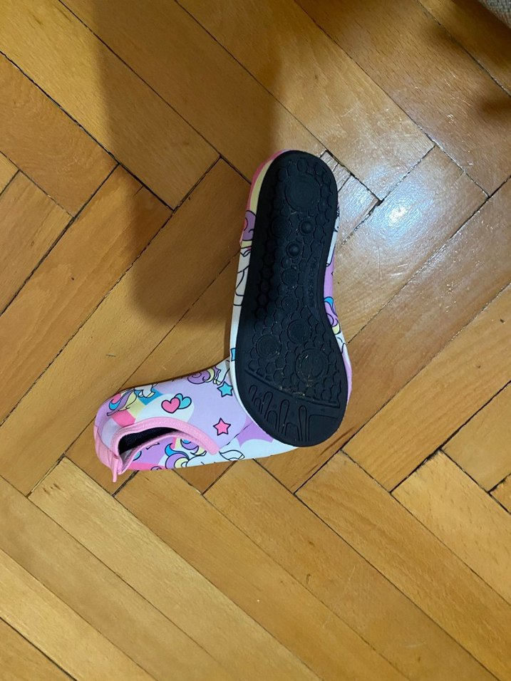 Kız Çocuk Unicorn Baskıli Terlik - Görsel 2