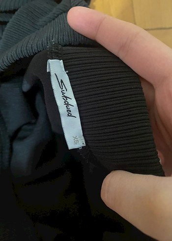 Lacivert Midi Hamile Etek - Görsel 3