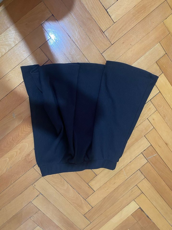 Lacivert Midi Hamile Etek - Görsel 2