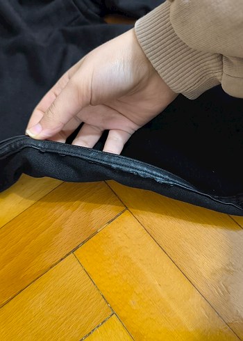 Siyah Kadın Hamile Dar Kesim Pantolon - Görsel 2