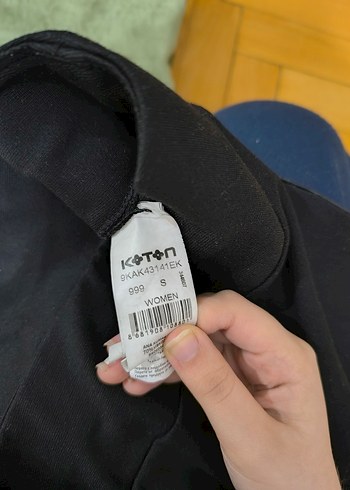 Siyah Kadın Hamile Dar Kesim Pantolon - Görsel 3