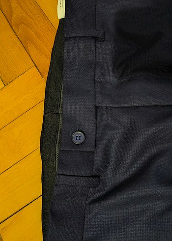 Regular Fit Siyah Erkek Pantolon - Görsel 3