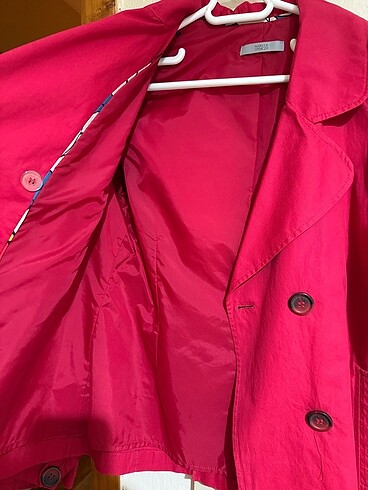 xl Beden pembe Renk M&S trençkot