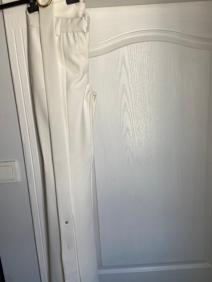 BEYAZ KALEM PANTOLON - Görsel 4