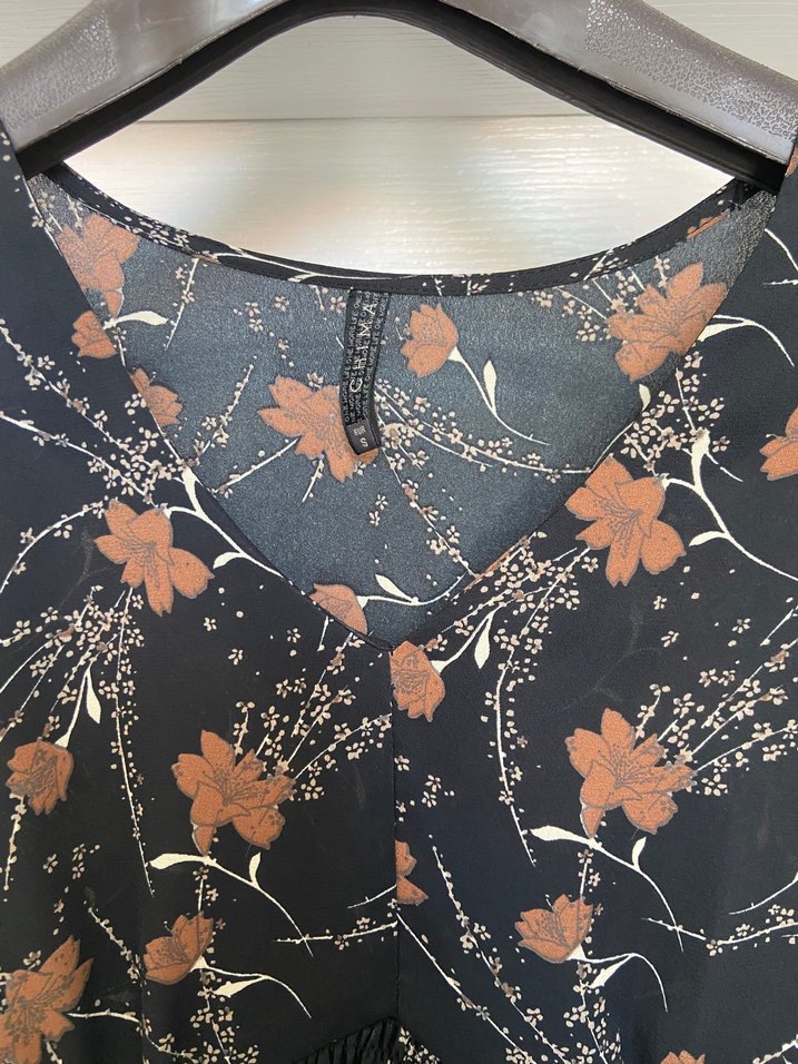 DESENLİ CHIMA BLUZ - Görsel 2