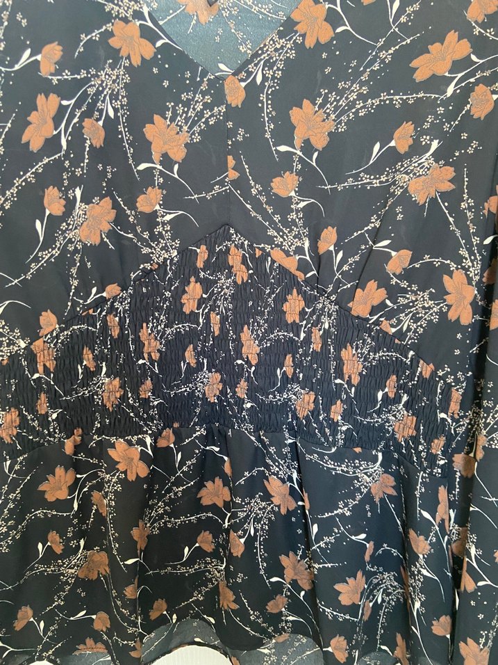 DESENLİ CHIMA BLUZ - Görsel 3