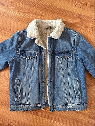 Kürklü Denim Ceket