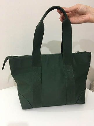 Pierre Cardin Yeşil kol çantası
