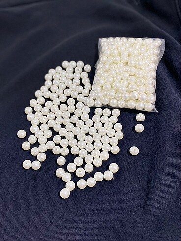 10 mm Beyaz İnci Boncuk