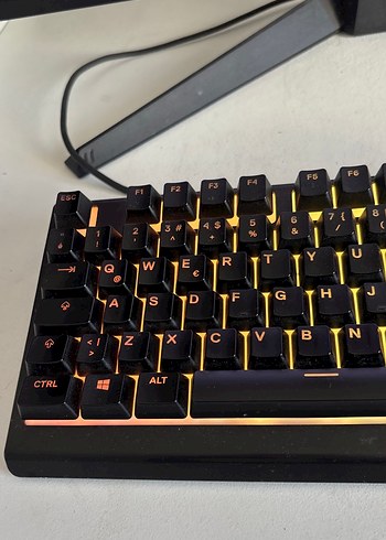 SteelSeries Apex 3 TKL Siyah RGB Aydınlatmalı Gaming Klavye - Görsel 3