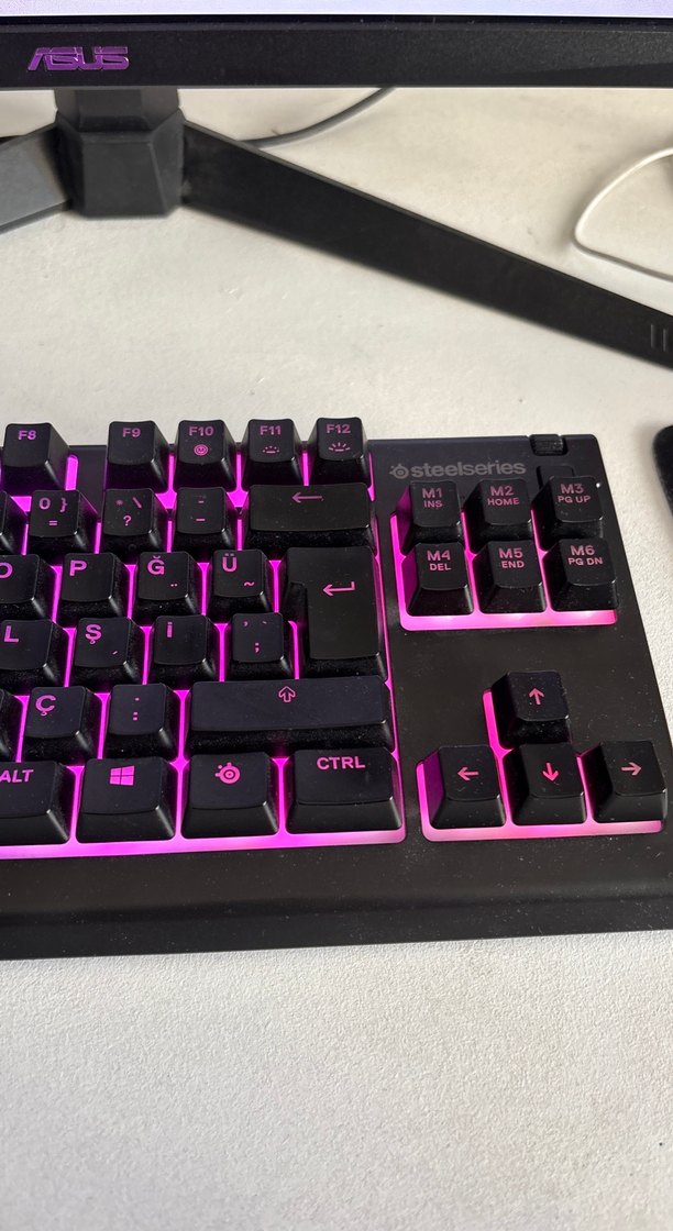 SteelSeries Apex 3 TKL Siyah RGB Aydınlatmalı Gaming Klavye - Görsel 2
