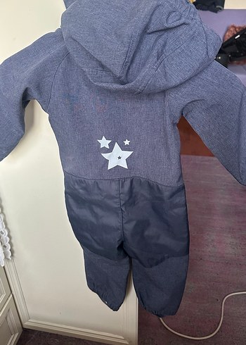 Gri Erkek Bebek Polar Tulum - Görsel 2