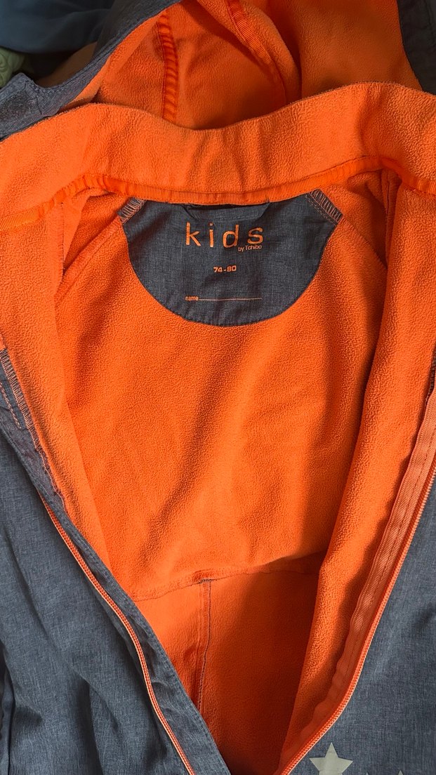 Gri Erkek Bebek Polar Tulum - Görsel 3