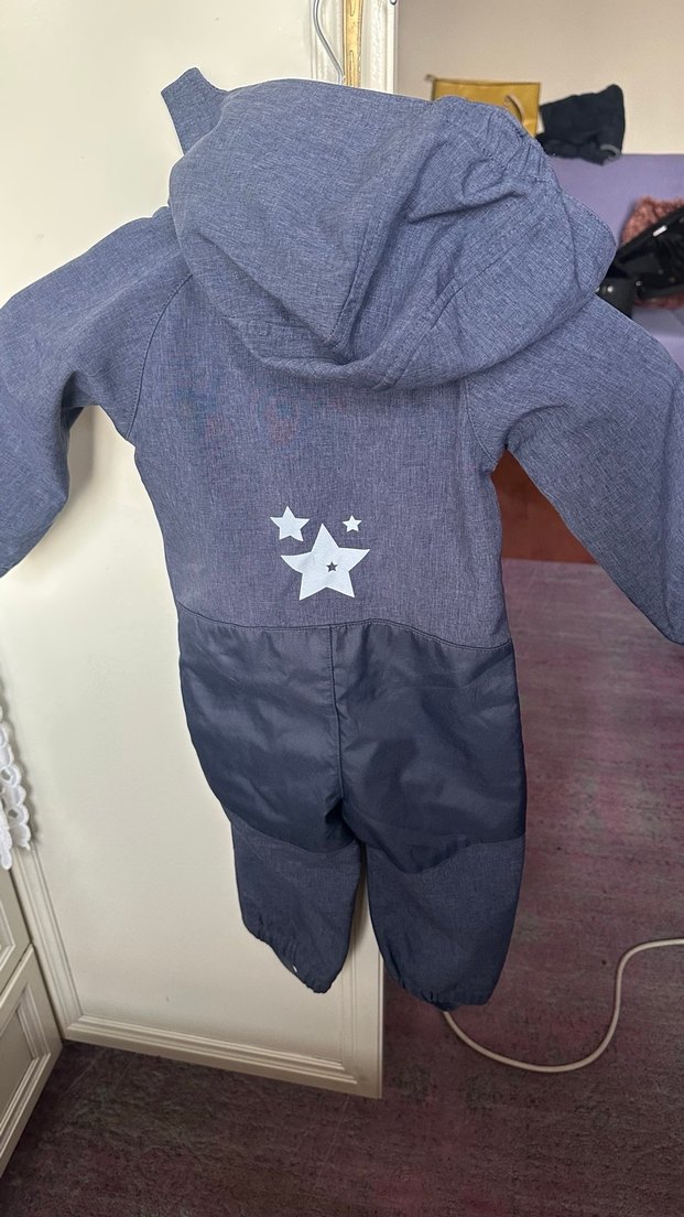 Gri Erkek Bebek Polar Tulum - Görsel 2