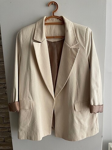 Keten Blazer Ceket