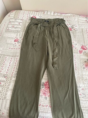 mavi marka yeşil rahat pantolon