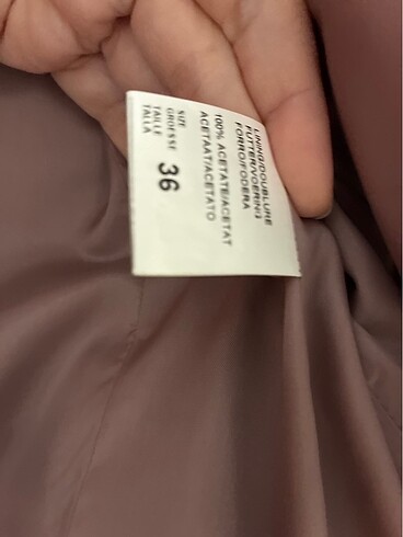 36 Beden Deri ceket