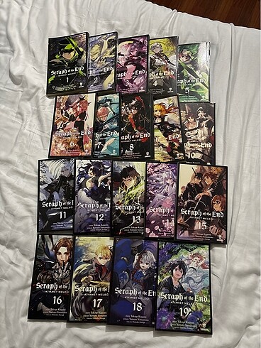 Seraph of the end manga set