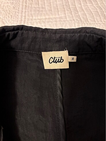 36 Beden siyah Renk Beymen club orijinal trench
