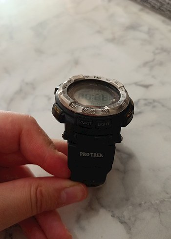  Beden kahverengi Renk Kahverengi Dijital Erkek Saat MS Casio saat orijinal