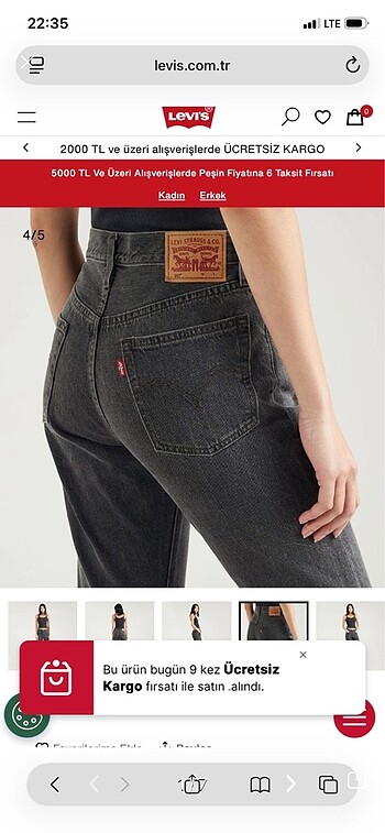 levis pantolon