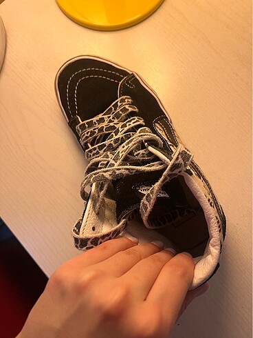 38 Beden siyah Renk vans spor ayakkabı