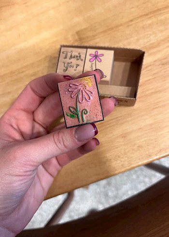 Pastel Renkli Ahşap Damga Seti - Görsel 3