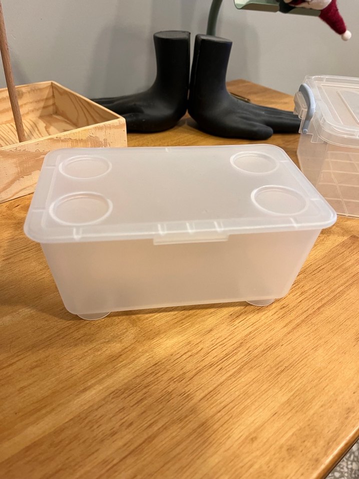 Şeffaf İkili Saklama Kabı - Görsel 4