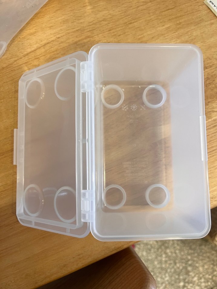 Şeffaf İkili Saklama Kabı - Görsel 2