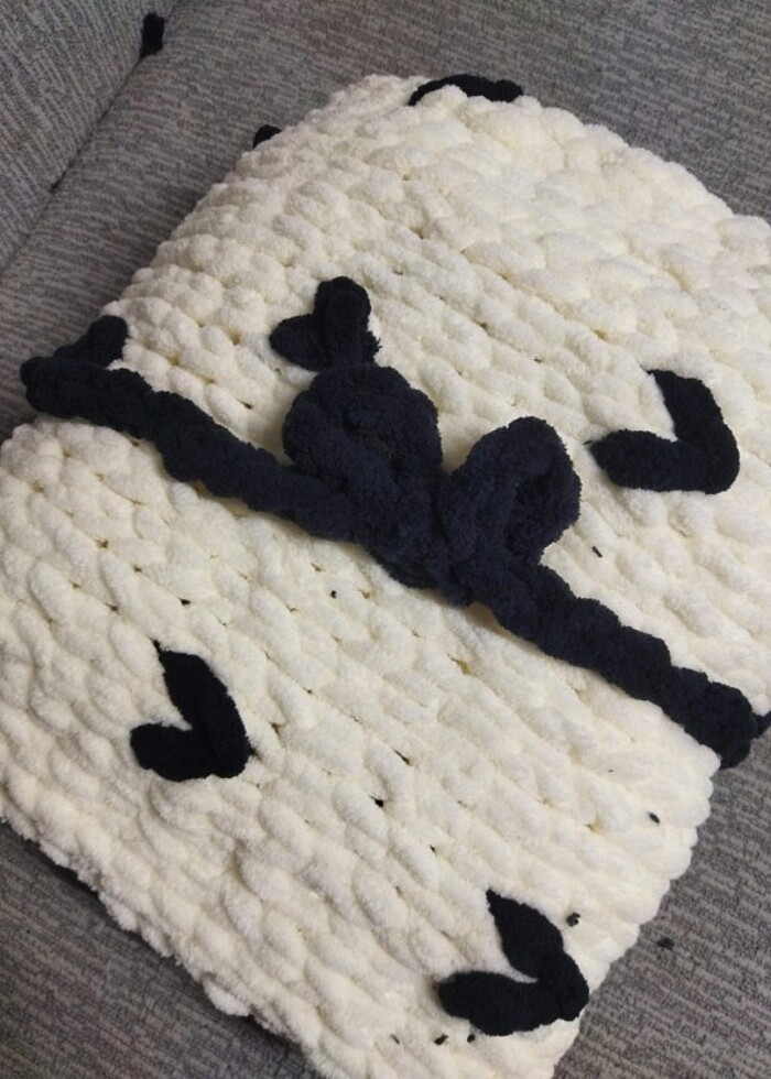 Alize puffy bebek battaniyesi  - Görsel 3