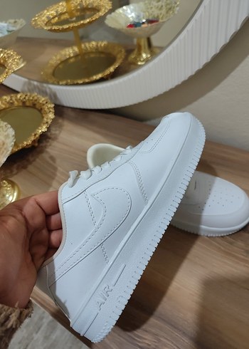 Beyaz Minimalist Kadın erkek Spor Ayakkabı - Görsel 2