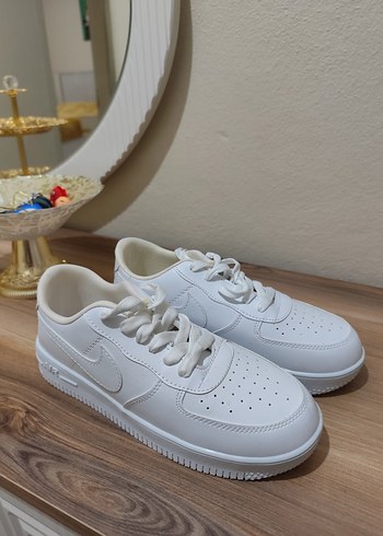 Beyaz Minimalist Kadın erkek Spor Ayakkabı - Görsel 3