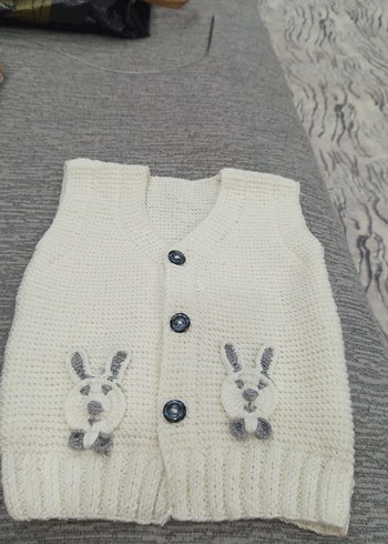 bebek Çocuk  Örgü Yelek ve tulumlar - Görsel 3