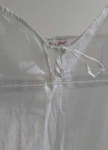 L beden keten askılı plaj elbisesi - Görsel 2