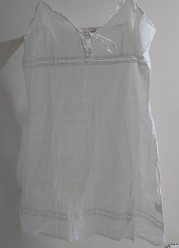 L beden keten askılı plaj elbisesi - Görsel 3