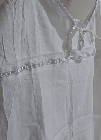 L beden keten askılı plaj elbisesi - Görsel 6