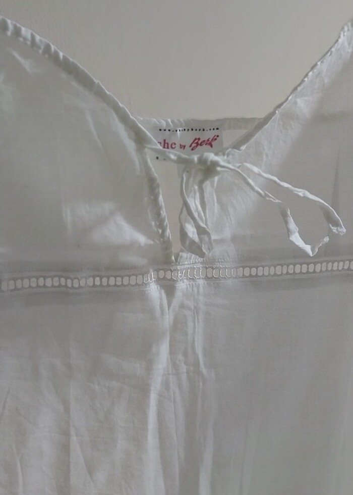 L beden keten askılı plaj elbisesi - Görsel 2