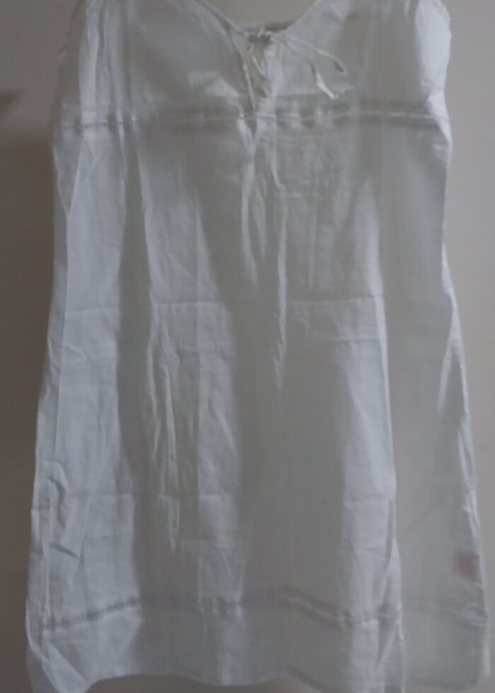 L beden keten askılı plaj elbisesi - Görsel 5