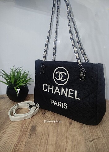 Chanel Keten Askılı Çanta