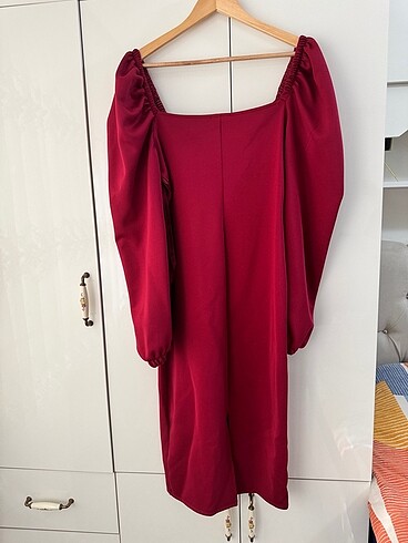 Midi abiye elbise - Görsel 3