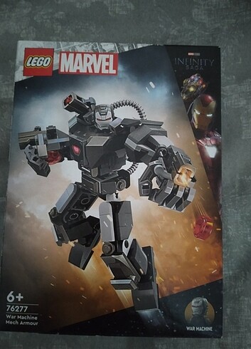 Lego-marvel war machine robotu