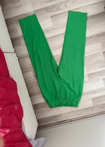 l Beden yeşil Renk Yeşil Düğmeli Kadın Midi Blazer pantolon takım