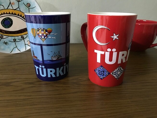 İki büyük boy türkiye #kahve fincanı