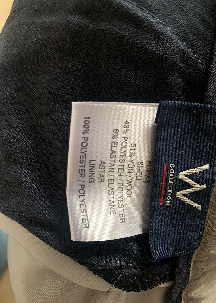 W-Collection Vakko pantolon, Erkek Pantalon - Görsel 3