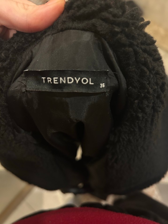 Kemerli Siyah Deri Kadın Ceket - Görsel 4